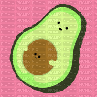 Cute Avocado - Free animated GIF