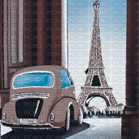 kikkapink paris car animated background - Безплатен анимиран GIF
