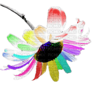 fleur multicolore.Cheyenne63 - PNG gratuit