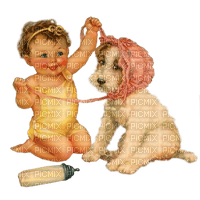 bebe perro vintage  dubravka4 - png ฟรี