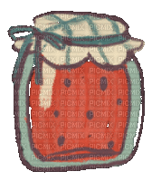 Jam Strawberry - Бесплатный анимированный гифка
