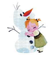 frozen anna olaf - zdarma png