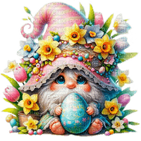 Easter gnome by nataliplus - gratis png