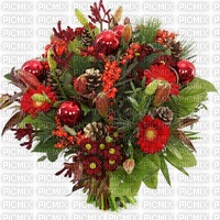 christmas flowers - ingyenes png