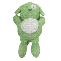 green puppy plush toy - PNG gratuit