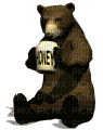 bear bär gif deco tube animal anime animated - Gratis animeret GIF