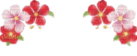 Орнамент из цветочков - Darmowy animowany GIF