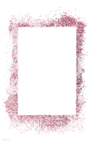 Pink Glitter Frame-RM - PNG gratuit