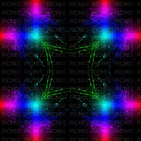fractal fractale fraktal abstrakt abstrait  abstract effet  effect effekt animation gif anime animated fond background hintergrund  colored bunt coloré - Gratis geanimeerde GIF