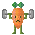 carotte - GIF animado grátis