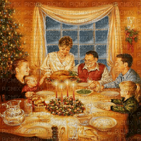 christmas family - kostenlos png