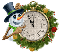 New Year.Horloge.Clock.Reloj.Victoriabea - PNG gratuit