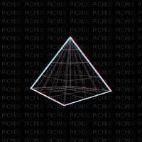 pyramid shape - GIF animasi gratis