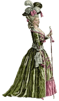 victorian lady vintage woman - Bezmaksas animēts GIF