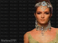 image encre femme mode charme animé effet scintillant brille edited by me - Kostenlose animierte GIFs