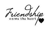 Friendship warms the heart - PNG gratuit