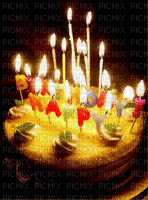 Birthday, Torte - Animovaný GIF zadarmo