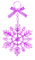 Glitter.Snowflake.Purple.Animated - KittyKatLuv65 - Gratis animerad GIF