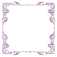 kikkapink purple art deco frame animated - Бесплатный анимированный гифка