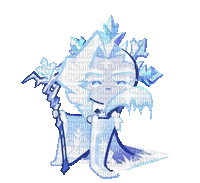 frost queen cookie greet - Free animated GIF