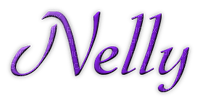 Kaz_Creations Names Nelly Colours - zdarma png