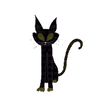 Chat - Halloween - Arivle - 無料のアニメーション GIF