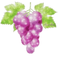 Виноградная гроздь - GIF animé gratuit