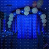 Blue Party Room with Balloons - Free PNG