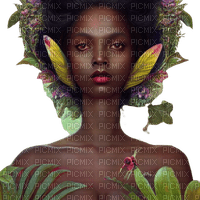 kikkapink fantasy african woman - ingyenes png