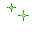 Green-Sparkles. - GIF animate gratis