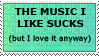 the music i like sucks - Darmowy animowany GIF