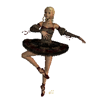la petite danseuse - Darmowy animowany GIF