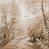 Y.A.M._Winter New year background Sepia - Δωρεάν κινούμενο GIF