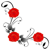 Roses gothiques 3 - png gratis