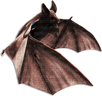 soave deco bat gothic halloween brown - Free PNG