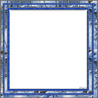 Blue Photo Frame - Nemokamas animacinis gif