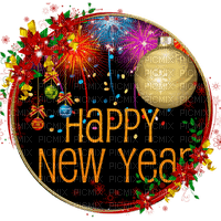Happy New Year-Victoriabea - ilmainen png