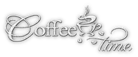 soave text coffee time white - Free PNG