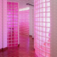 Pink Windows Corridor - png gratuito