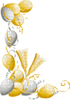 image encre ballons coin anniversaire mariage edited by me - png gratis