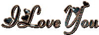 Love you.Text.gif.Hearts.Victoriabea - GIF animado grátis