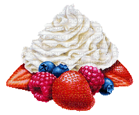 Ice cream. Dessert. Leila - Zdarma animovaný GIF