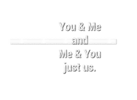 you and me/words - Free PNG