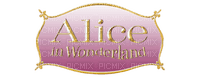 Kaz_Creations Cartoons Alice In Wonderland Logo - gratis png