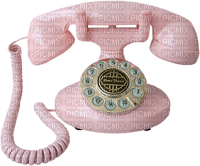 Kaz_Creations Telephone-Pink - gratis png