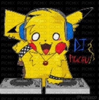 DJ Pikachu - Free PNG