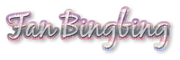 Text Fan Bingbing - PNG gratuit