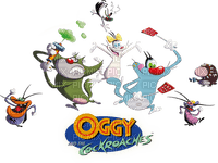 Oggy and the Cockroaches - png gratis