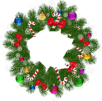 x mas wreath - ilmainen png