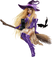 halloween witch by nataliplus - 免费PNG